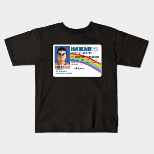 McLovin - Hawaii License Drive Kids T-Shirt